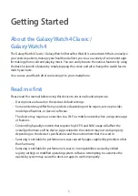 Предварительный просмотр 5 страницы Samsung Galaxy Watch4 User Manual