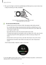 Предварительный просмотр 65 страницы Samsung Galaxy Watch4 User Manual