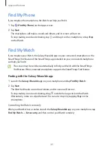 Предварительный просмотр 85 страницы Samsung Galaxy Watch4 User Manual