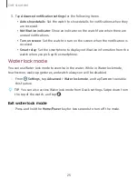 Preview for 33 page of Samsung Galaxy WatchActive 2 User Manual