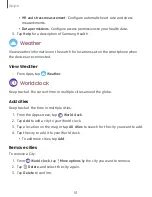 Preview for 59 page of Samsung Galaxy WatchActive 2 User Manual