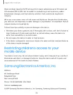 Preview for 78 page of Samsung Galaxy WatchActive 2 User Manual