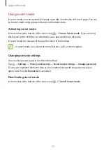 Preview for 79 page of Samsung Galaxy Xcover Pro User Manual