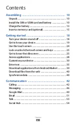 Preview for 7 page of Samsung Galaxy Xcover User Manual