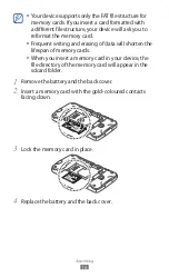 Preview for 17 page of Samsung Galaxy Xcover User Manual