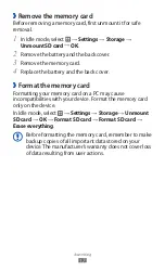 Preview for 18 page of Samsung Galaxy Xcover User Manual