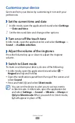 Preview for 31 page of Samsung Galaxy Xcover User Manual