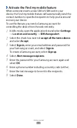 Preview for 35 page of Samsung Galaxy Xcover User Manual