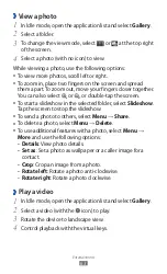 Предварительный просмотр 64 страницы Samsung Galaxy Xcover User Manual