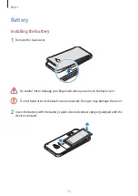 Preview for 12 page of Samsung Galaxy Xcover4 User Manual