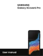 Samsung Galaxy XCover6 Pro User Manual preview