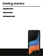 Preview for 4 page of Samsung Galaxy XCover6 Pro User Manual