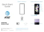 Preview for 1 page of Samsung Galaxy Z Flip4 Quick Start Manual