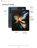 Preview for 6 page of Samsung Galaxy Z Fold4 User Manual