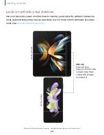 Предварительный просмотр 20 страницы Samsung Galaxy Z Fold4 User Manual