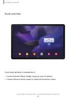 Предварительный просмотр 17 страницы Samsung GalaxyTab S7 FE SG User Manual