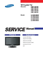 Предварительный просмотр 1 страницы Samsung GBP23SEN Service Manual