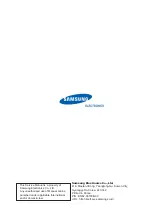 Предварительный просмотр 5 страницы Samsung GBP23SEN Service Manual