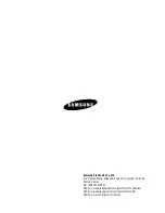 Preview for 53 page of Samsung GD15A Series Service Manual