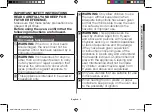 Предварительный просмотр 3 страницы Samsung GE0113MB1 Owner'S Instructions & Cooking Manual