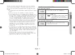 Preview for 11 page of Samsung GE0113MB1 Owner'S Instructions & Cooking Manual