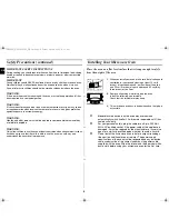 Preview for 6 page of Samsung GE102WR Owner'S Instructions Manual