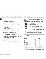 Preview for 8 page of Samsung GE102YT Owner'S Instructions & Cooking Manual