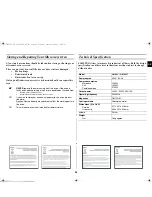 Preview for 23 page of Samsung GE102YT Owner'S Instructions & Cooking Manual