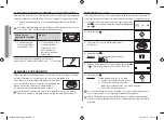 Предварительный просмотр 114 страницы Samsung GE109M Owner'S Instructions & Cooking Manual