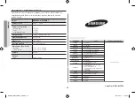 Предварительный просмотр 224 страницы Samsung GE109M Owner'S Instructions & Cooking Manual