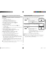 Preview for 13 page of Samsung GE109MD Owner'S Instructions & Cooking Manual