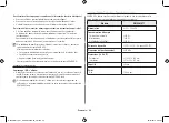 Preview for 68 page of Samsung GE109MST1 Owner'S Instructions & Cooking Manual