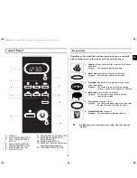 Предварительный просмотр 3 страницы Samsung GE2860 Owner'S Instructions Manual