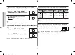 Preview for 42 page of Samsung GE711K Owner'S Instructions & Cooking Manual