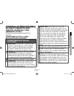 Preview for 75 page of Samsung GE71M Owner'S Instructions & Cooking Manual