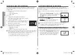 Предварительный просмотр 50 страницы Samsung GE731K Owner'S Instructions & Cooking Manual