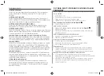 Предварительный просмотр 103 страницы Samsung GE731K Owner'S Instructions & Cooking Manual