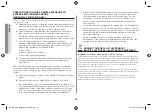 Предварительный просмотр 154 страницы Samsung GE731K Owner'S Instructions & Cooking Manual