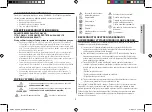 Preview for 89 page of Samsung GE76V Owner'S Instructions & Cooking Manual