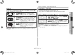 Preview for 39 page of Samsung GE81K series Owner'S Instructions & Cooking Manual