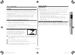 Preview for 93 page of Samsung GE81K series Owner'S Instructions & Cooking Manual