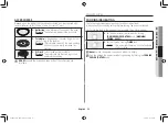 Preview for 123 page of Samsung GE81K series Owner'S Instructions & Cooking Manual