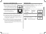 Preview for 137 page of Samsung GE83dT Owner'S Instructions & Cooking Manual