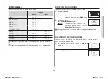 Preview for 139 page of Samsung GE83dT Owner'S Instructions & Cooking Manual