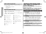 Preview for 2 page of Samsung GE83M Owner'S Instructions & Cooking Manual