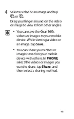 Preview for 18 page of Samsung Gear 360 (2017) SM-R210 Quick Start Manual