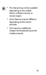 Preview for 20 page of Samsung Gear 360 (2017) SM-R210 Quick Start Manual