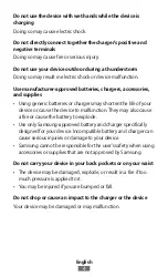 Preview for 4 page of Samsung Gear 360 Safety Information Manual