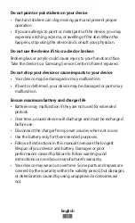 Preview for 11 page of Samsung Gear 360 Safety Information Manual