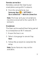 Preview for 10 page of Samsung Gear Fit2 Pro Quick Start Manual